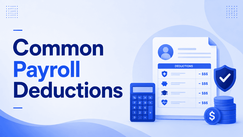 Common Payroll Deductions