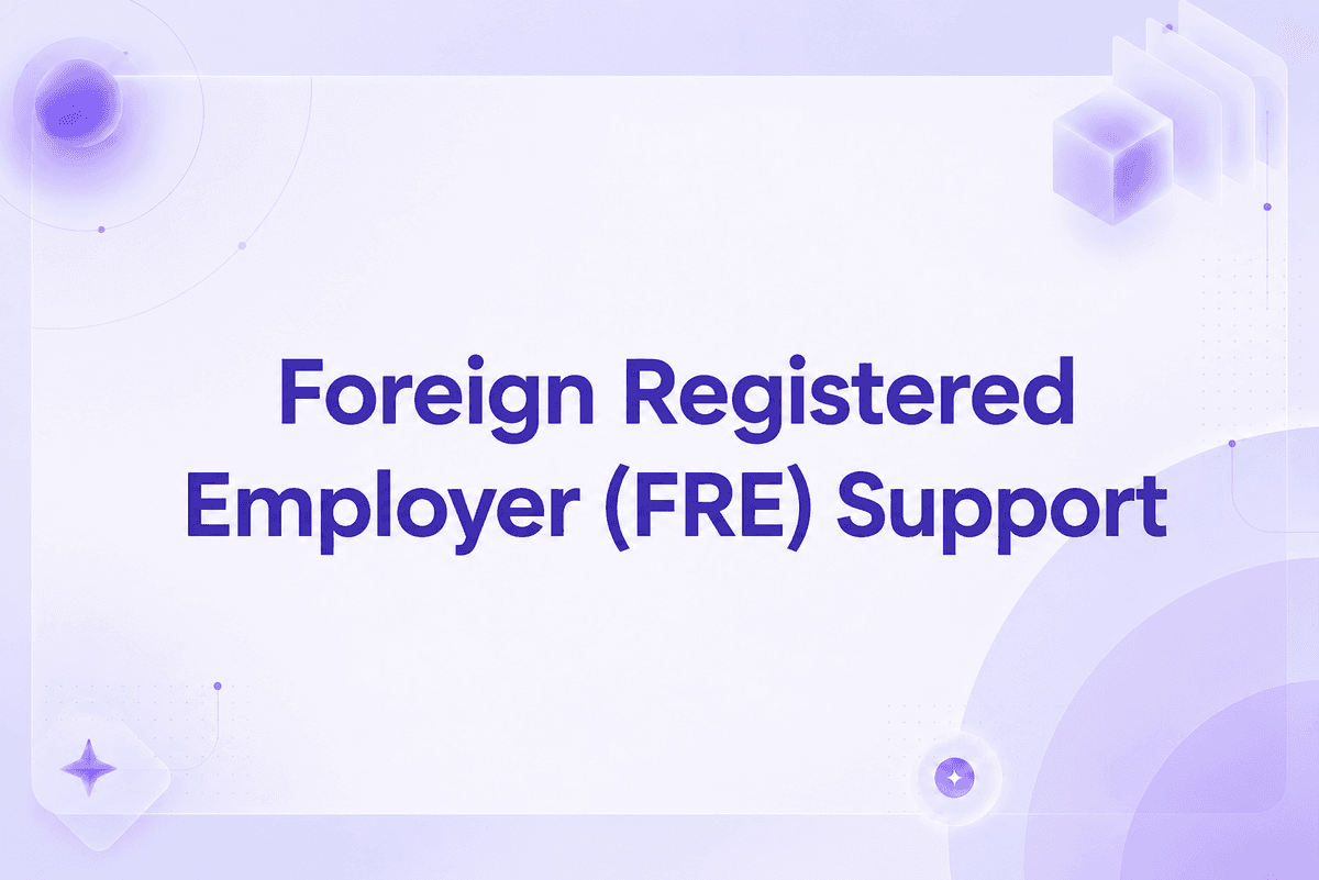 Foreign Registered Employer (FRE) Support in Niural 