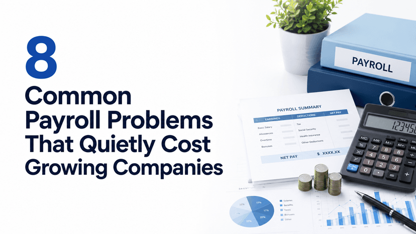 8 Common Payroll Problems That Quietly Cost Growing Companies