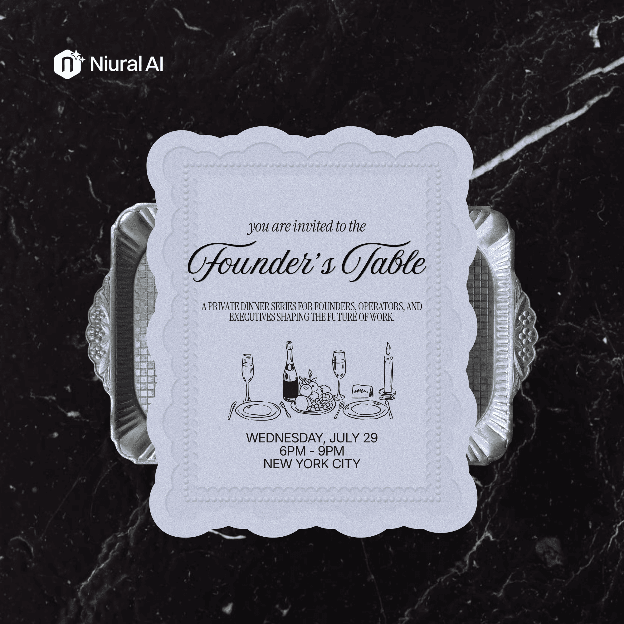 Founder's Table.