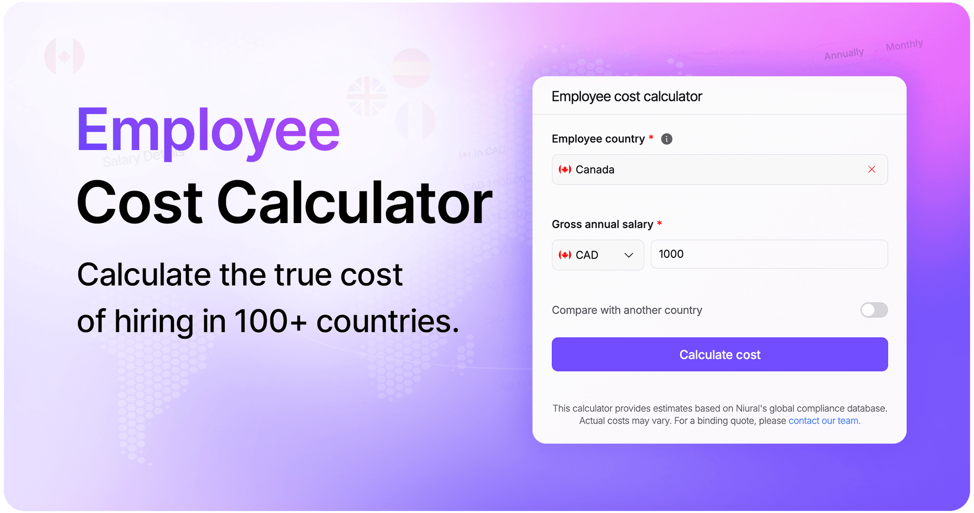 Cost Calculator