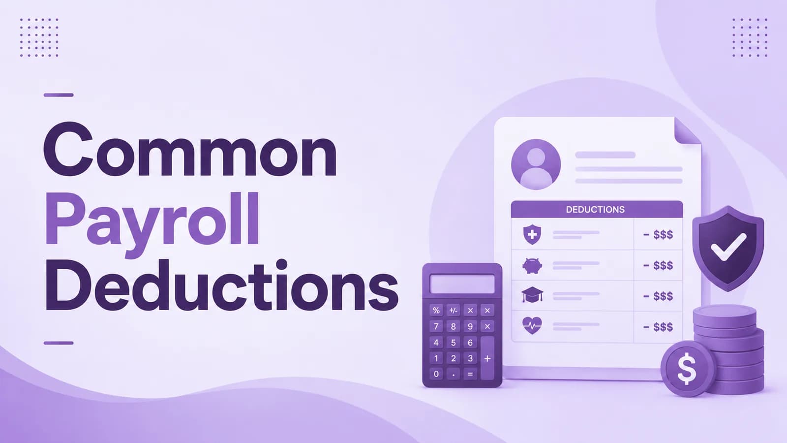 Common Payroll Deductions