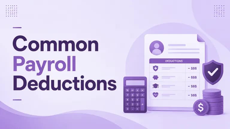 Common Payroll Deductions