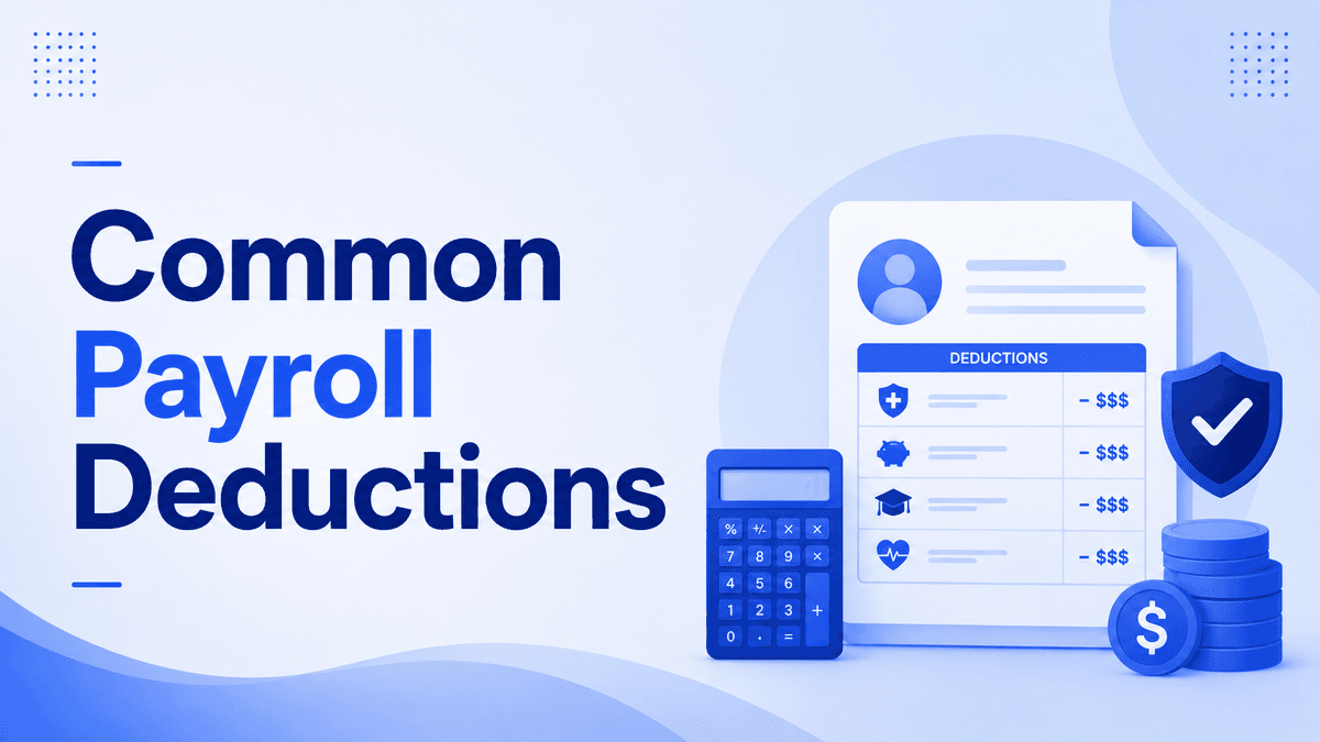 Common Payroll Deductions
