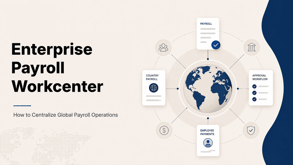 Enterprise Payroll Workcenter: How to Centralize Global Payroll Operations