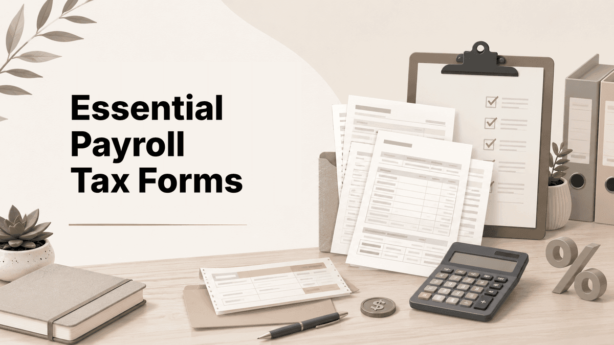 Essential Payroll Tax Forms Every Small Business Needs to Know