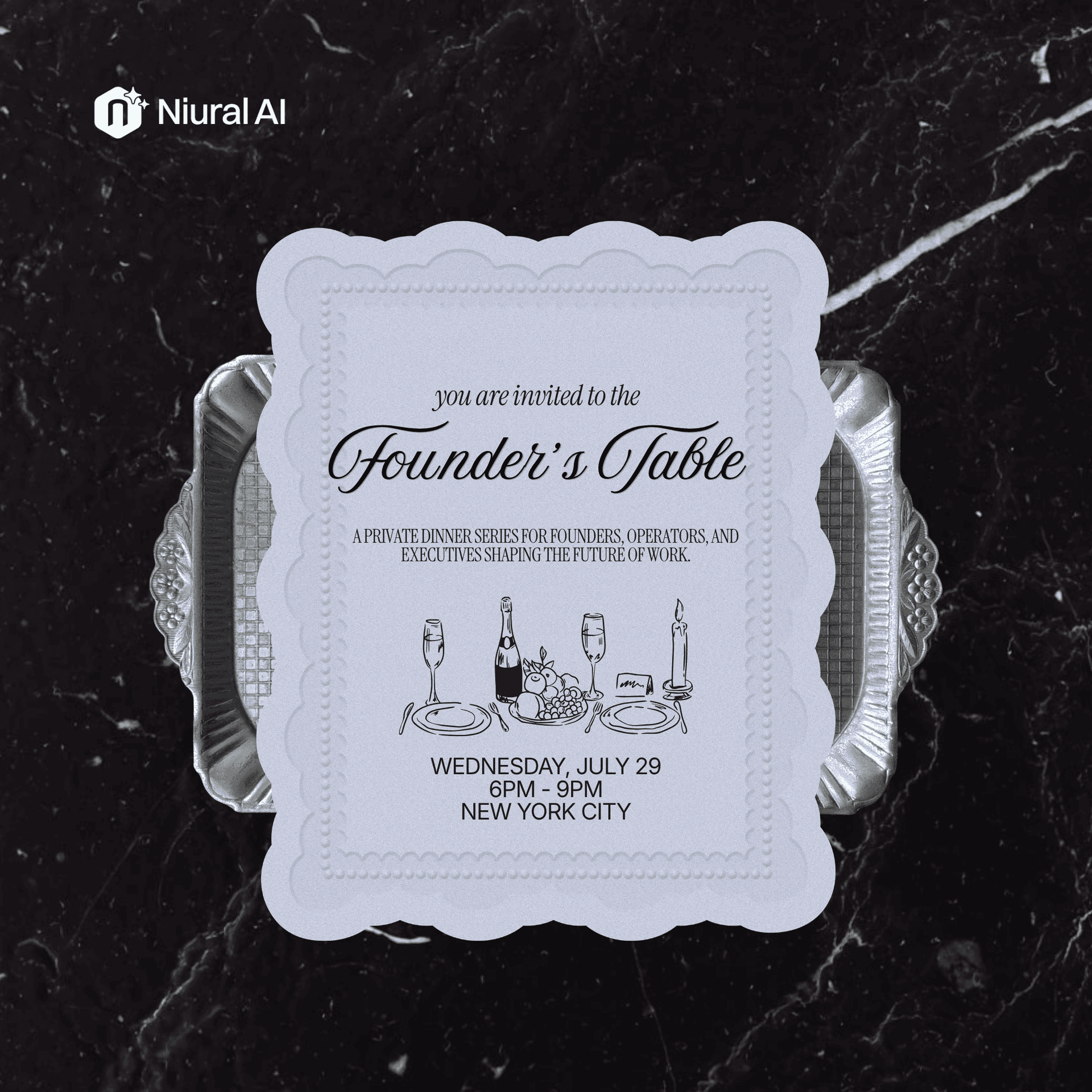 Founder's Table.